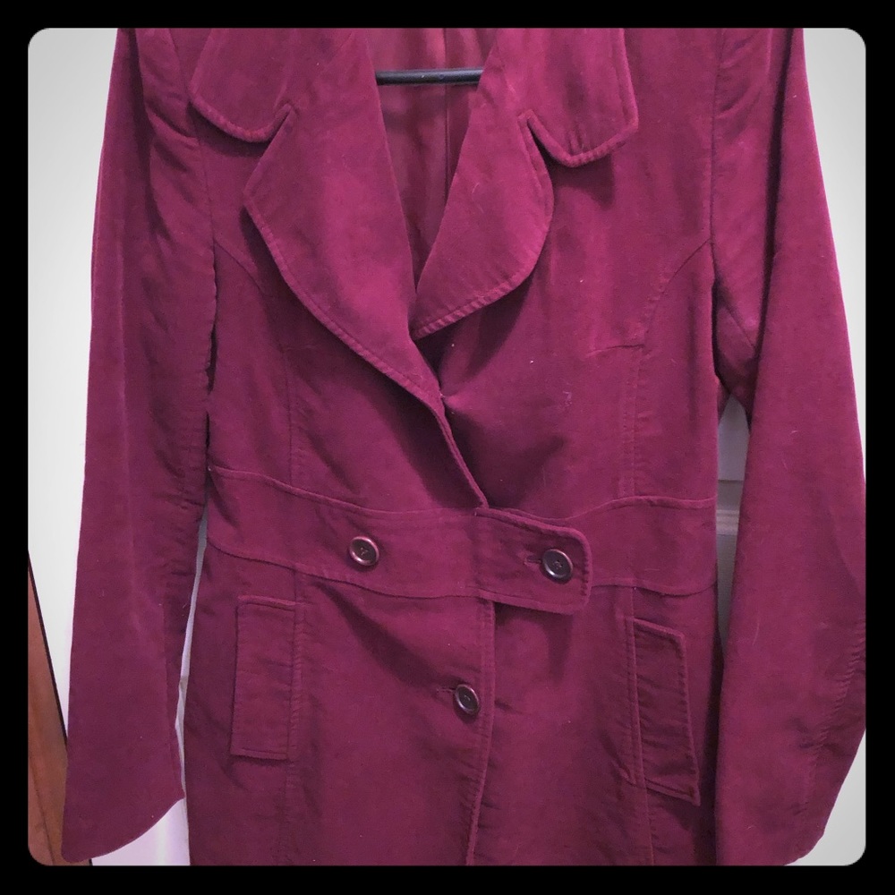 Suede coat